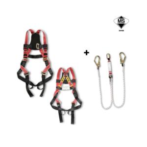Full Body Harness c/w Double Lanyard with SIRIM