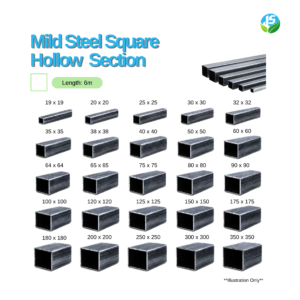 H01128-Mild-Steel-Square-Hollow-Section