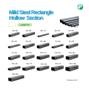 H02926-Mild-Steel-Rectangle-Hollow-Section